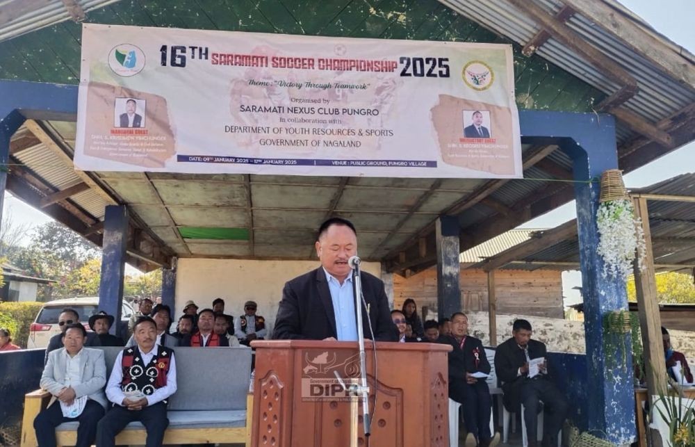 Advisor S Kiusumew Yimchunger. (DIPR Photo)